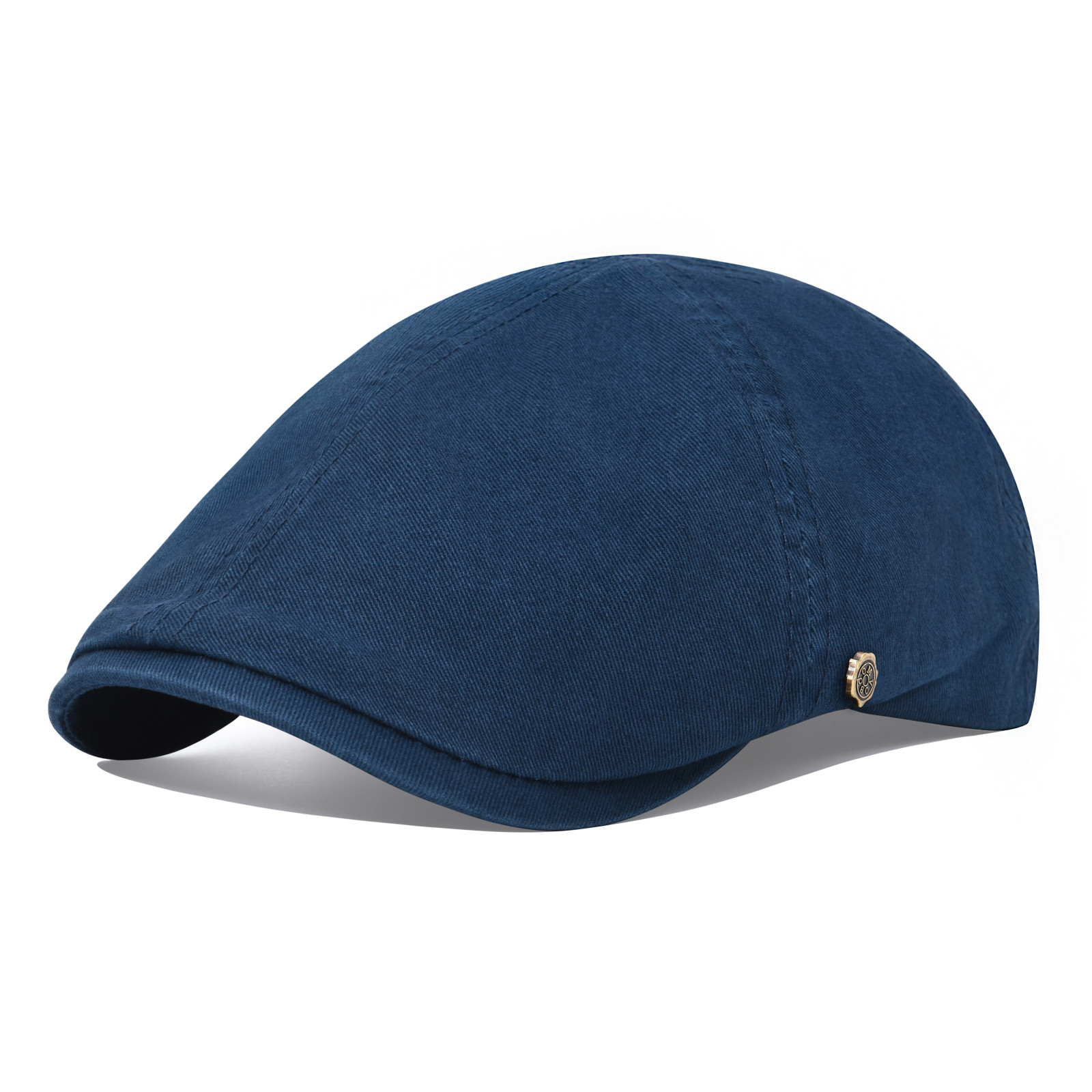 Snapback Hat Flat - VOBOOM Topi Baret Datar Katun Ivy