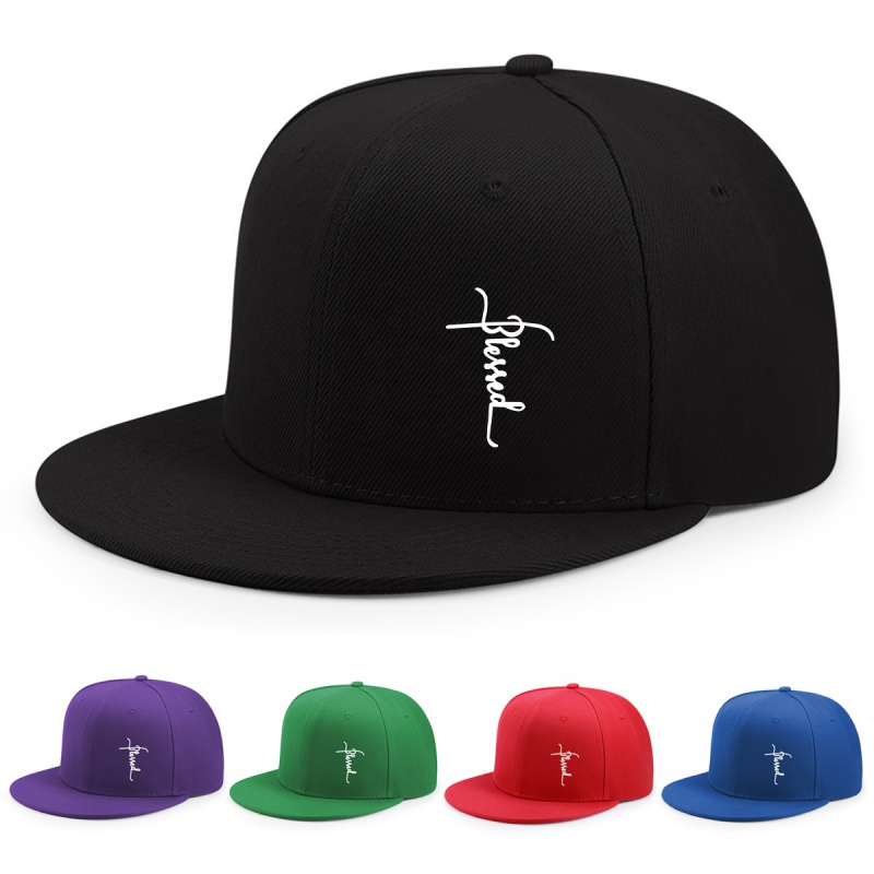 Snapback Hat Flat - Topi untuk wanita di musim semi