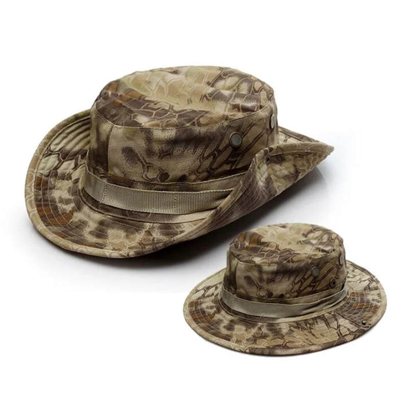 Topi Taktis Kamuflase Pria, To - Boonie Hat Tactical ulasan dan harga