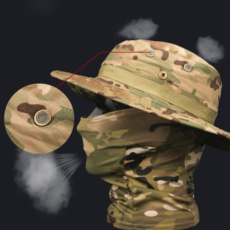 Topi Kamuflase Boonie, topi Ba - Boonie Hat Tactical ulasan dan harga