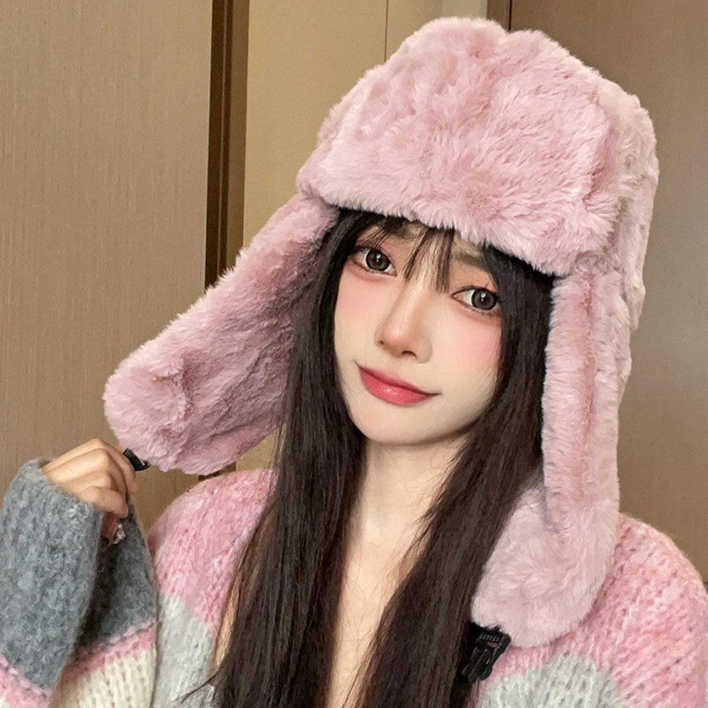 Topi Trapper Tebal Berbahan Bu - Trapper Hat Ear Flap ulasan dan harga
