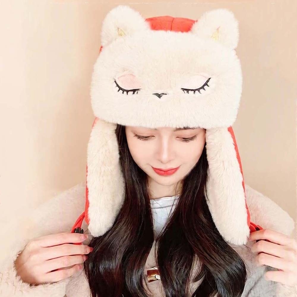 Topi Trapper Tebal dan Lucu, T - Trapper Hat Ear Flap ulasan dan harga