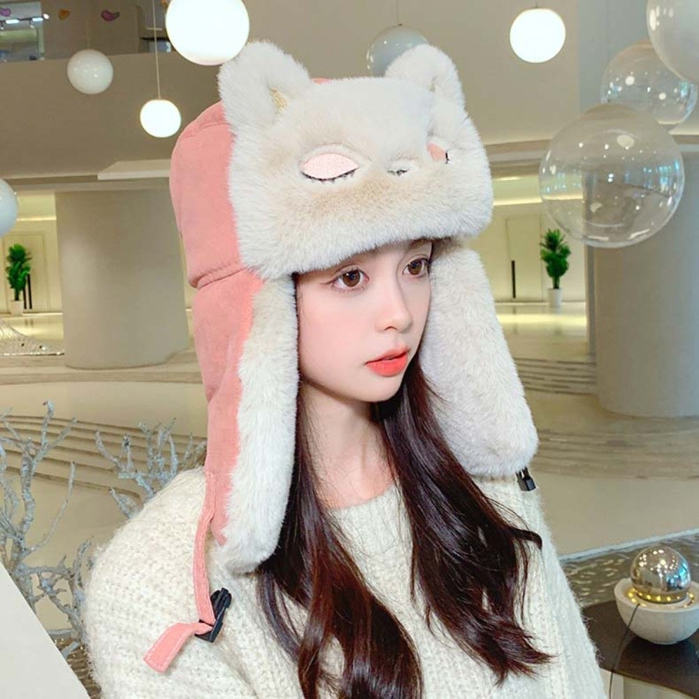 Topi Trapper Tebal dan Lucu, T - Trapper Hat Ear Flap ulasan dan harga