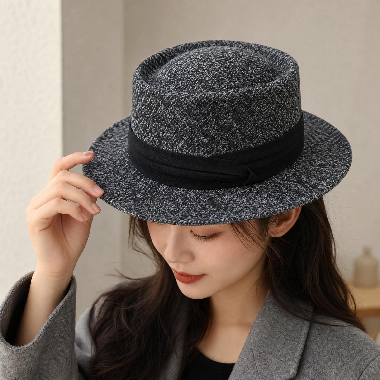 Topi dari bahan wol dengan pit - Fedora Hat Wool ulasan dan harga