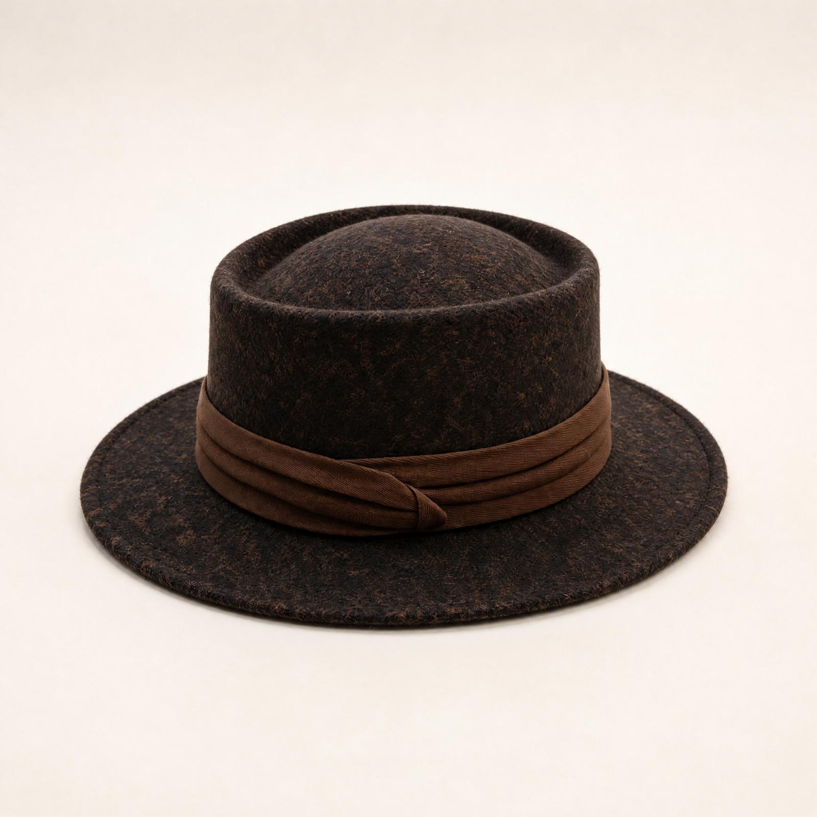 Topi dari bahan wol dengan pit - Fedora Hat Wool ulasan dan harga