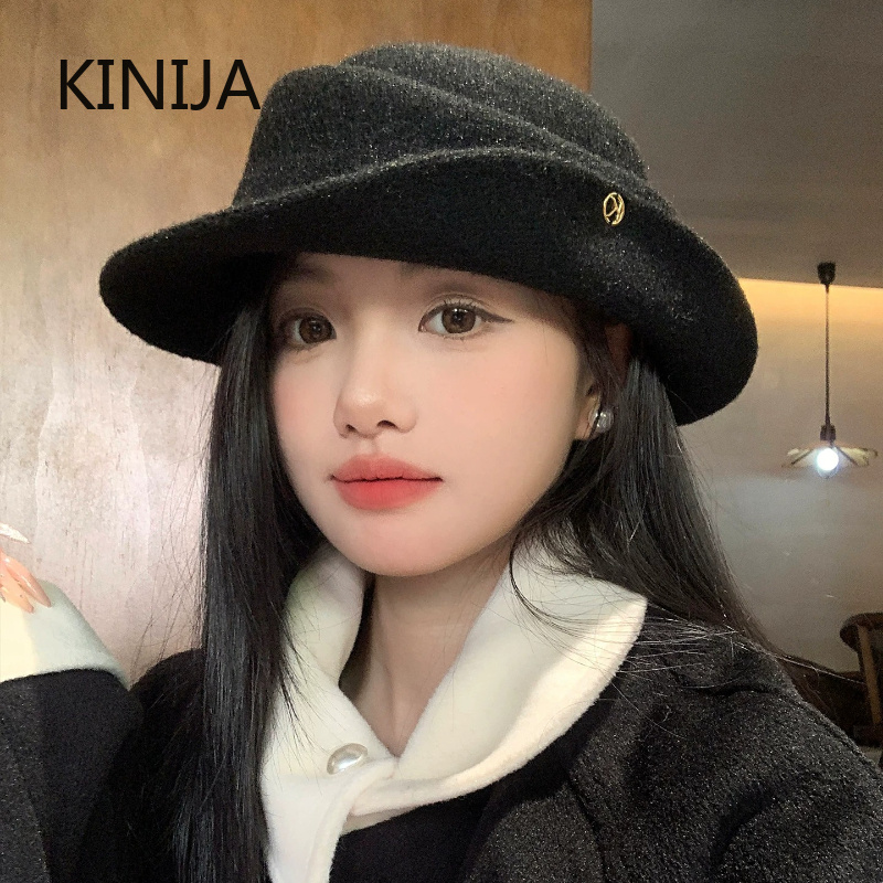 Topi Hitam Elegan ala Prancis  - Beret French Wool ulasan dan harga