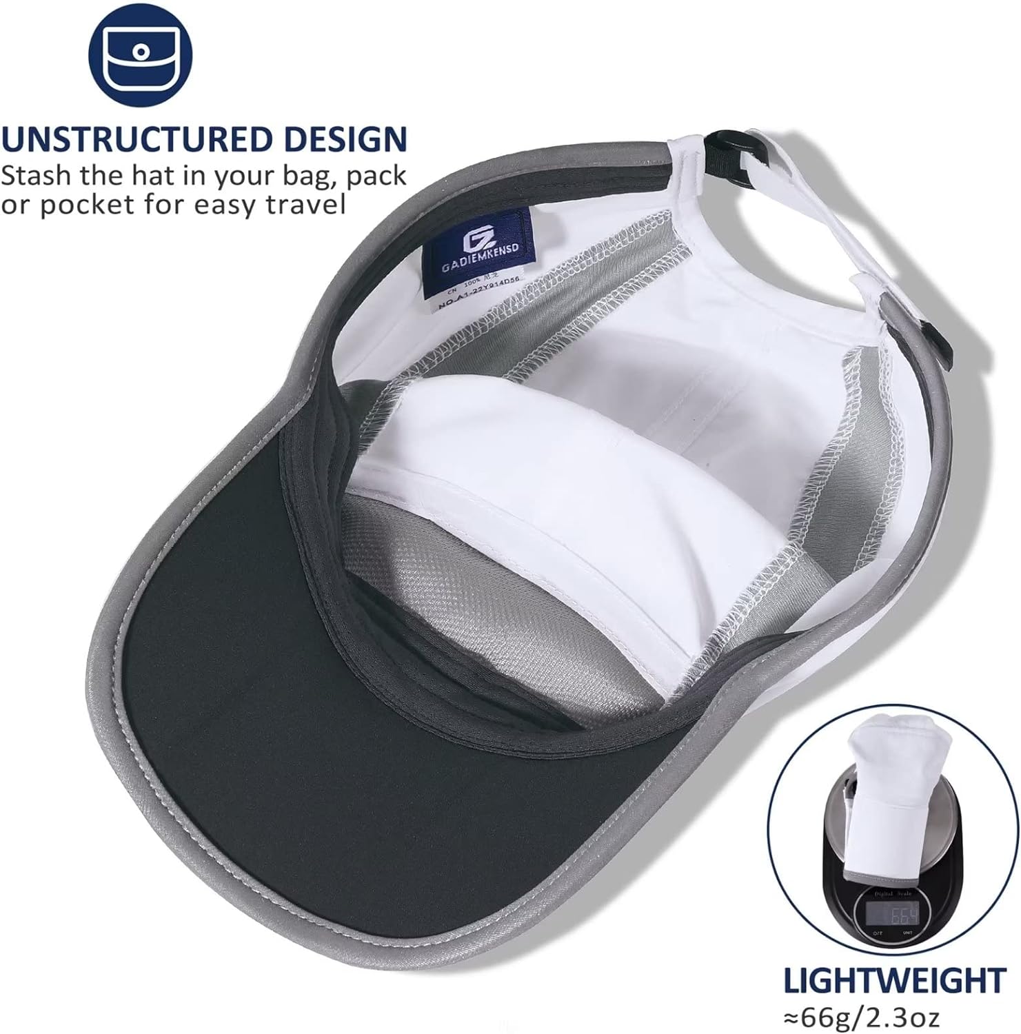 GADIEMKENSD Topi Lari Unisex U - Running Cap Lightweight ulasan dan harga